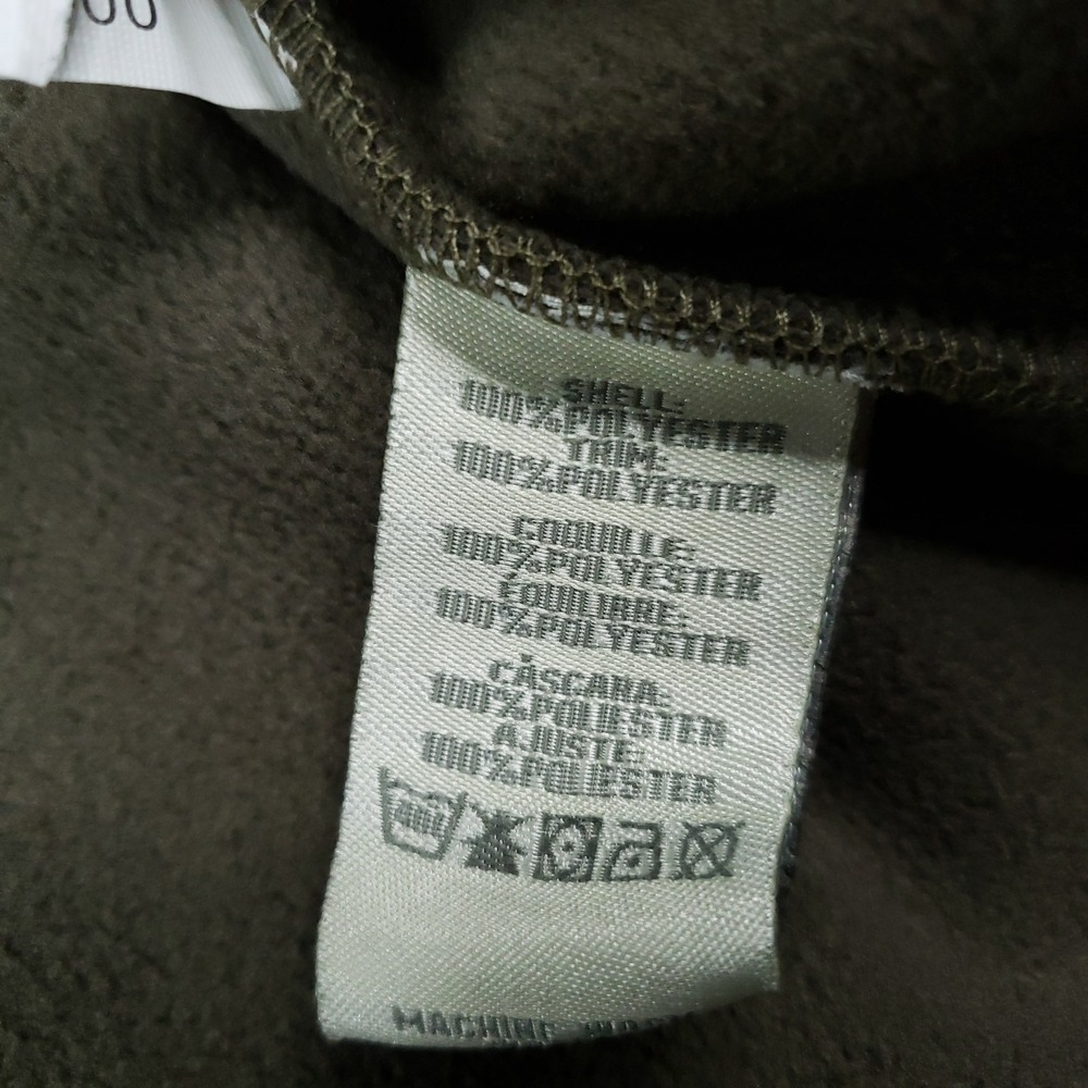 Boyt Harness Company Vest Men 2XL‎ Green Fleece Full Zip Shoulder Patch Shooting - Picture 8 of 12